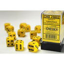Dice - Chessex - 16mm D6 (12pc) - Opaque