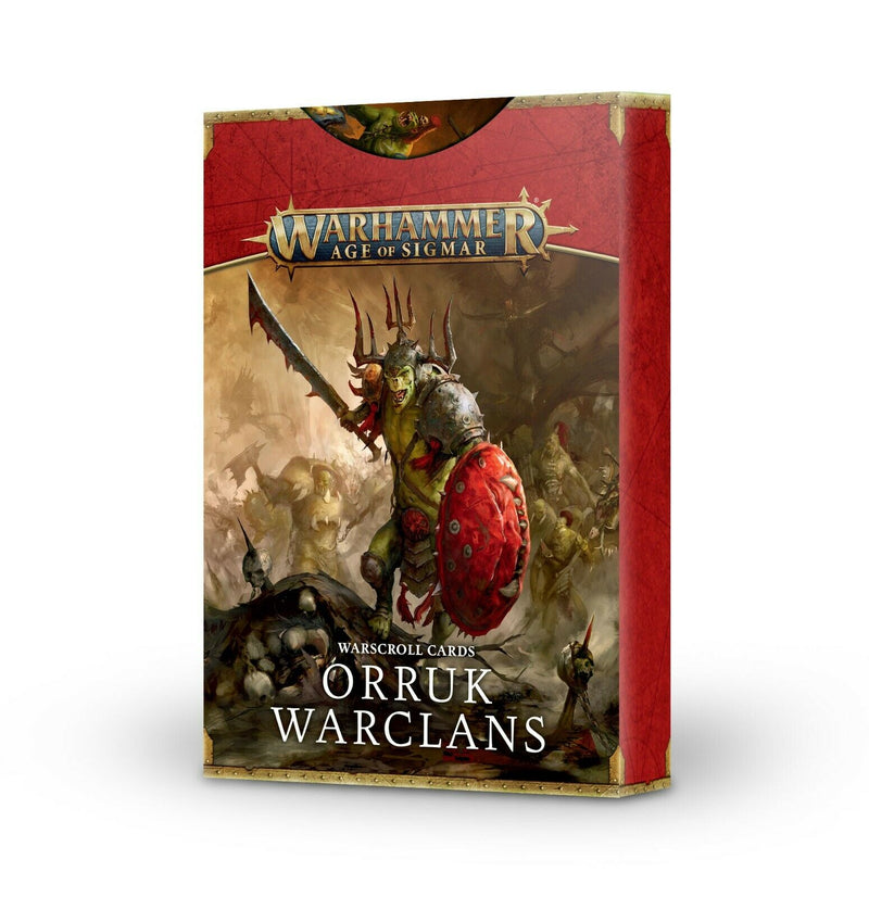 AOS - Orruk Warclans - Warscroll Cards (FRANCAIS)