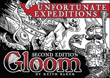 Board Games - Gloom - Unfortunate Expeditions Second Edition