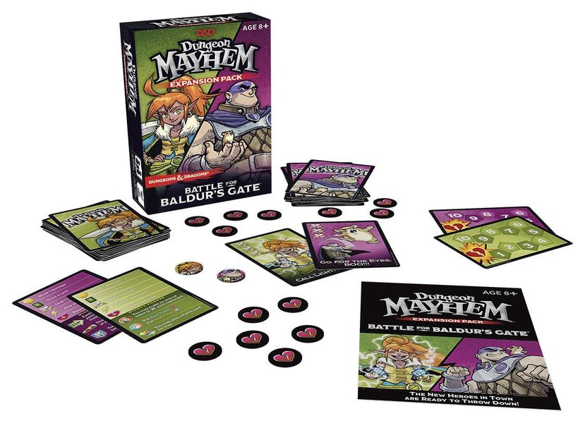 Board Games - D&D Dungeon Mayhem - Expansion Pack | Event Horizon Hobbies CA