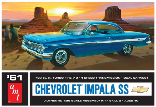 Model Kit - AMT - 1961 CHEVY IMPALA