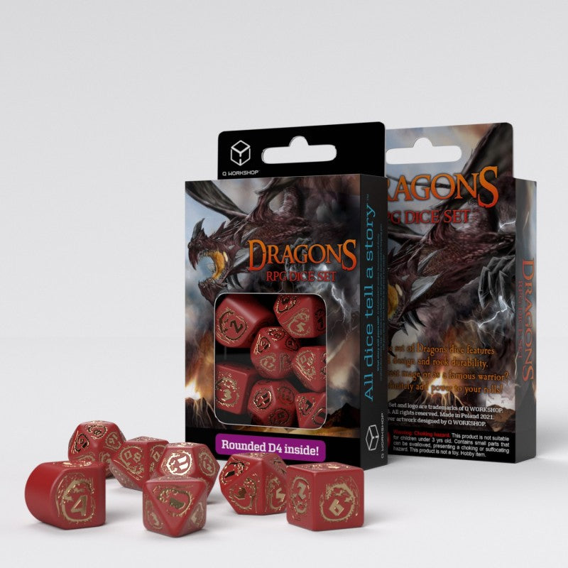 Dragons RPG Dice Set