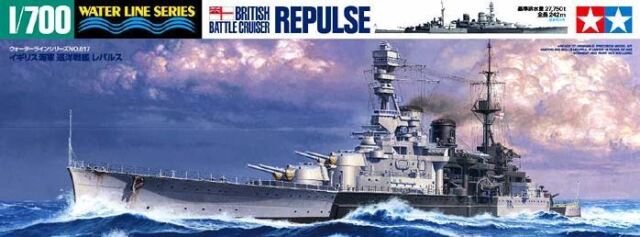Model Kit - Tamiya - Water Line Series - British Cruiser Repulse