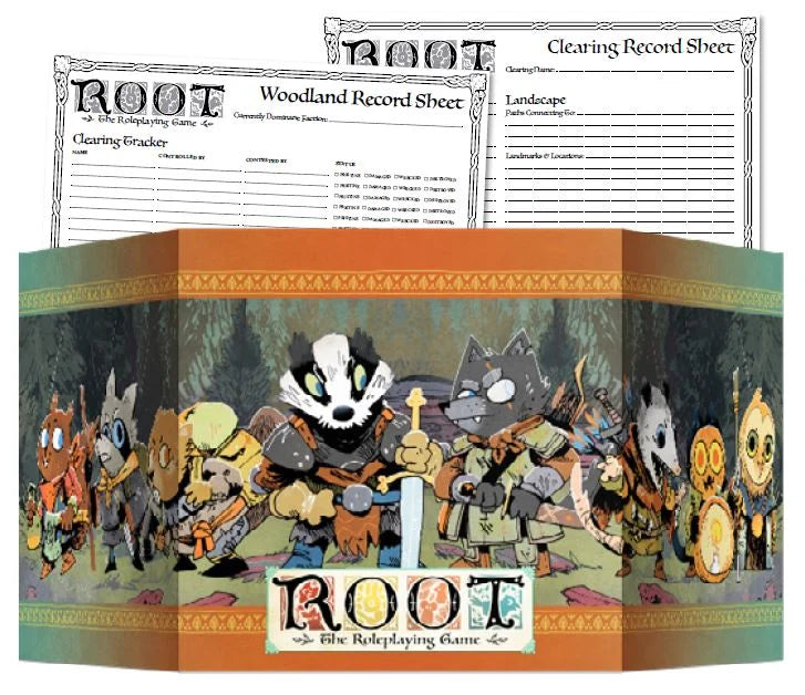 Roleplaying Game - Root The Roleplaying Game - GM Screen and Campaign Notepads | Event Horizon Hobbies CA