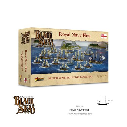 Warlord Games - Black Seas - Royal Navy Fleet (1770-1830) | Event Horizon Hobbies CA