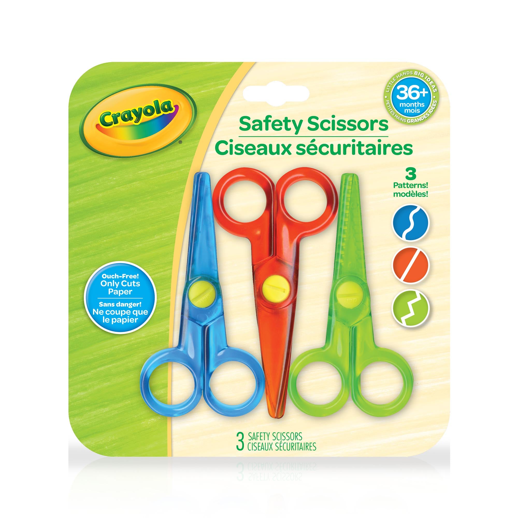 Crayola - Safety Scissors (3 ct) | Event Horizon Hobbies CA