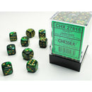 Dice - Chessex -12mm D6 (36pc) - Scarab