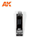 AK Interactive Silicone Brush Set - Medium Hard Tip