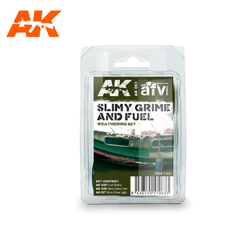 AK Interactive - AVF Series - Slimy Grime and Fuel