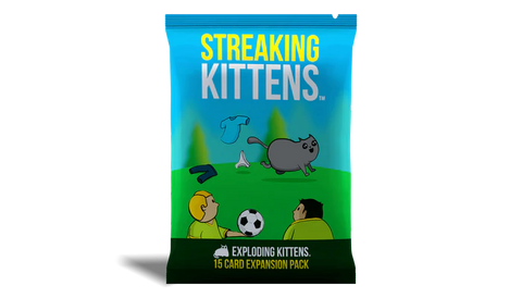 Board Game - Streaking Kittens - Exploding Kittens 15 card expansion Pack