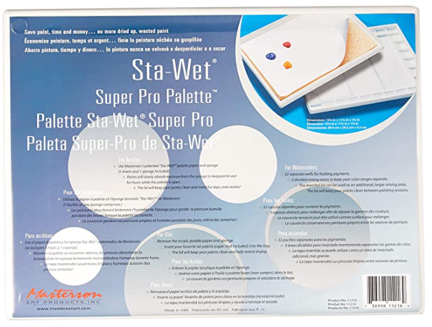 Sta-Wet Super Pro Palette | Event Horizon Hobbies CA