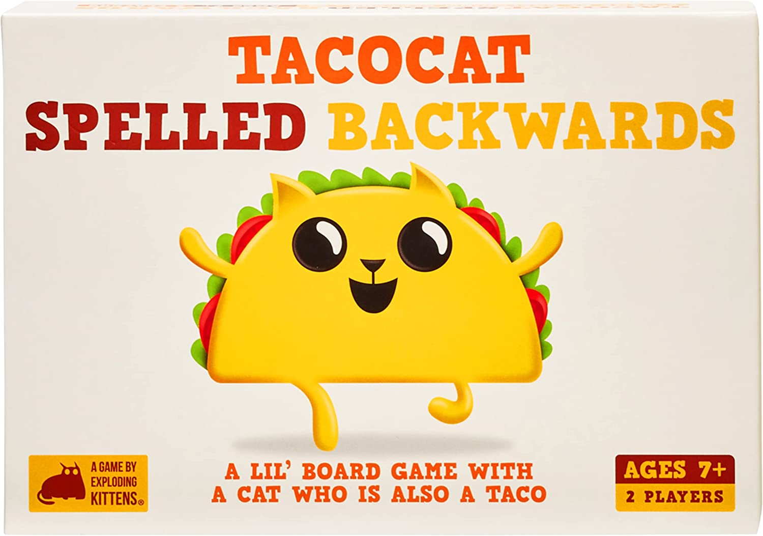 Board Game - Tacocat Spelled Backwards | Event Horizon Hobbies CA