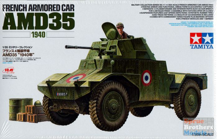 French Armored Car AMD35