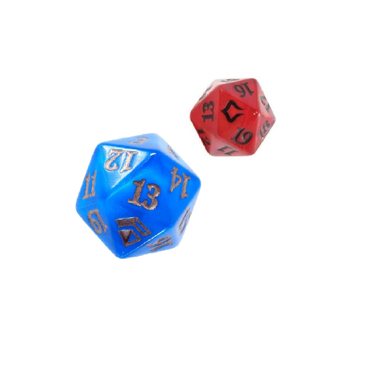 Assorted Magic: The Gathering Spin-Down D20 - Translucent | Event Horizon Hobbies CA
