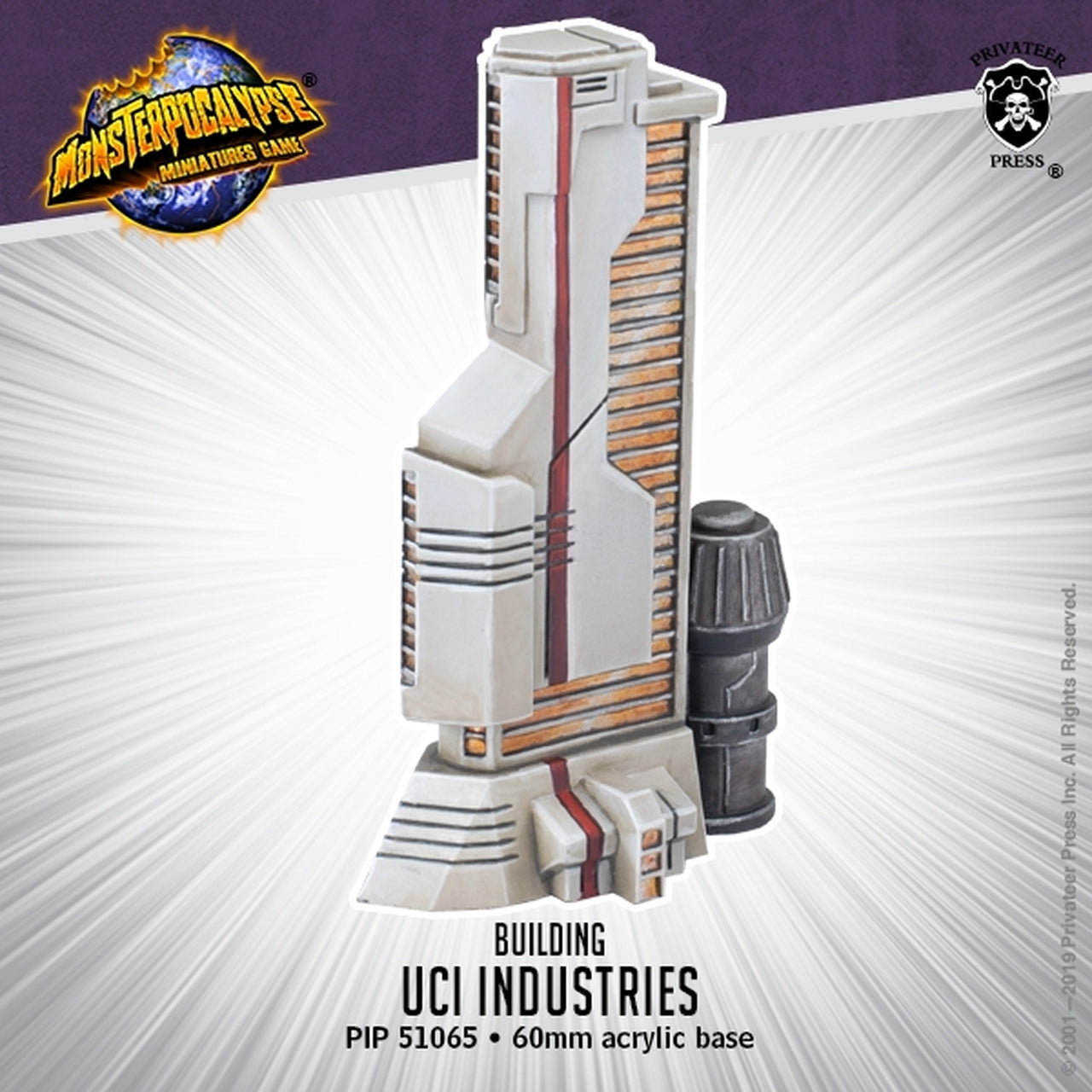 Monsterpocalypse City Terrain UCI Industries | Event Horizon Hobbies CA