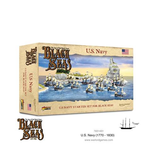 Warlord Games - Black Seas - U.S. Navy Fleet (1770-1830) | Event Horizon Hobbies CA