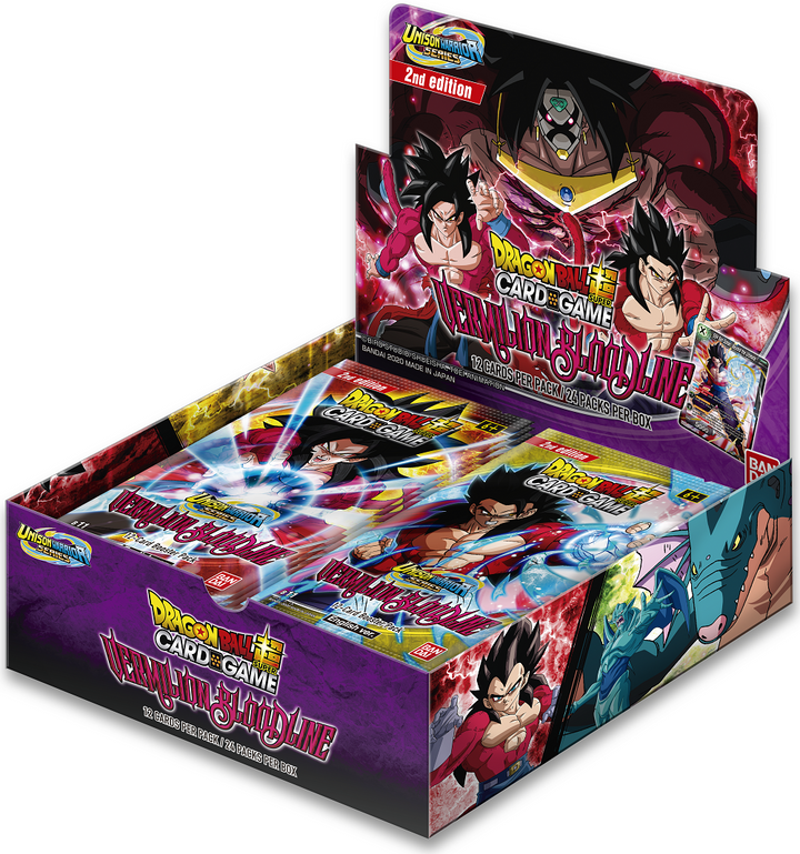 Dragon Ball Super- Vermilion Bloodline 2nd Edition Booster Box | Event Horizon Hobbies CA