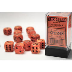 Dice - Chessex - 16mm D6 (12pc) - Vortex | Event Horizon Hobbies CA