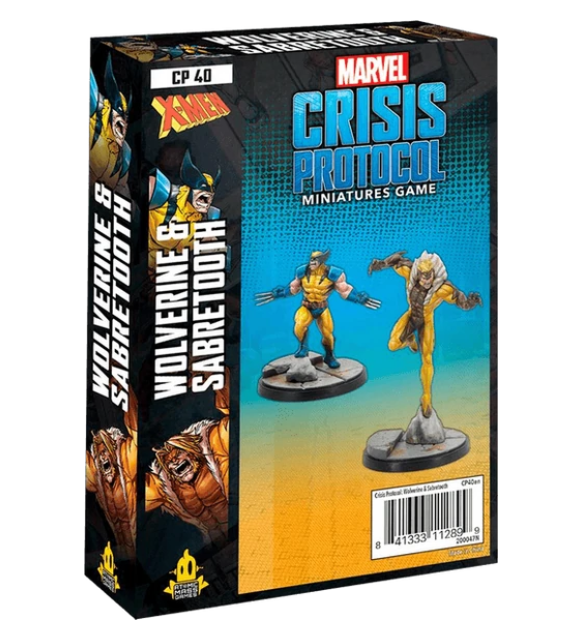 Marvel Crisis Protocol: Wolverine & Sabretooth | Event Horizon Hobbies CA