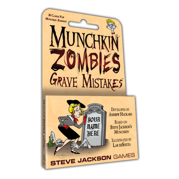 Munchkin Zombies Grave Mistakes | Event Horizon Hobbies CA